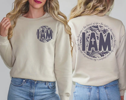 Christian Sweatshirt - Unisex Bible Verse Shirt | Faith Based Apparel Gift