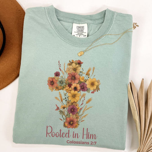 Rooted in Him Tee