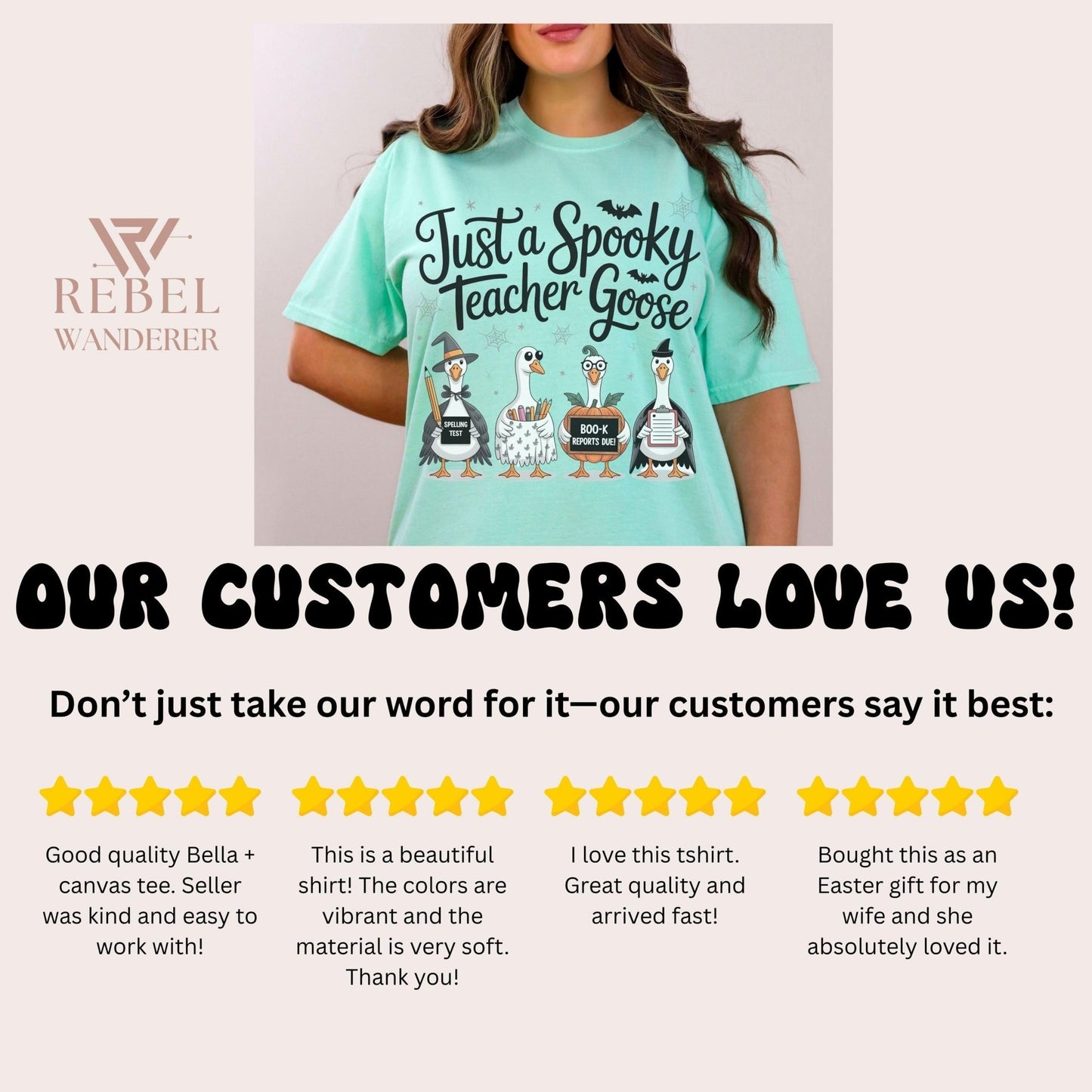 cute goose halloween teacher tee shirt