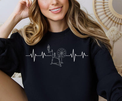 Fiber Art Lover Gift Batt Lover Present Rolag Lover Sweatshirt