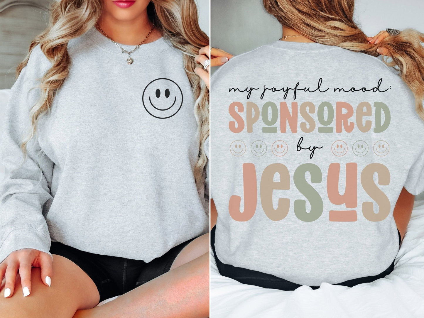 Sponsored by Jesus Sweatshirt