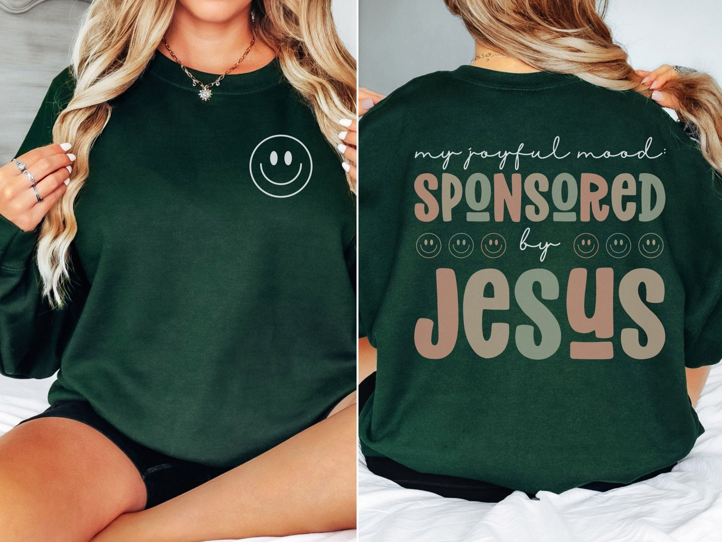 Sponsored by Jesus Sweatshirt