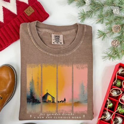 Yonder Breaks Nativity T-Shirt